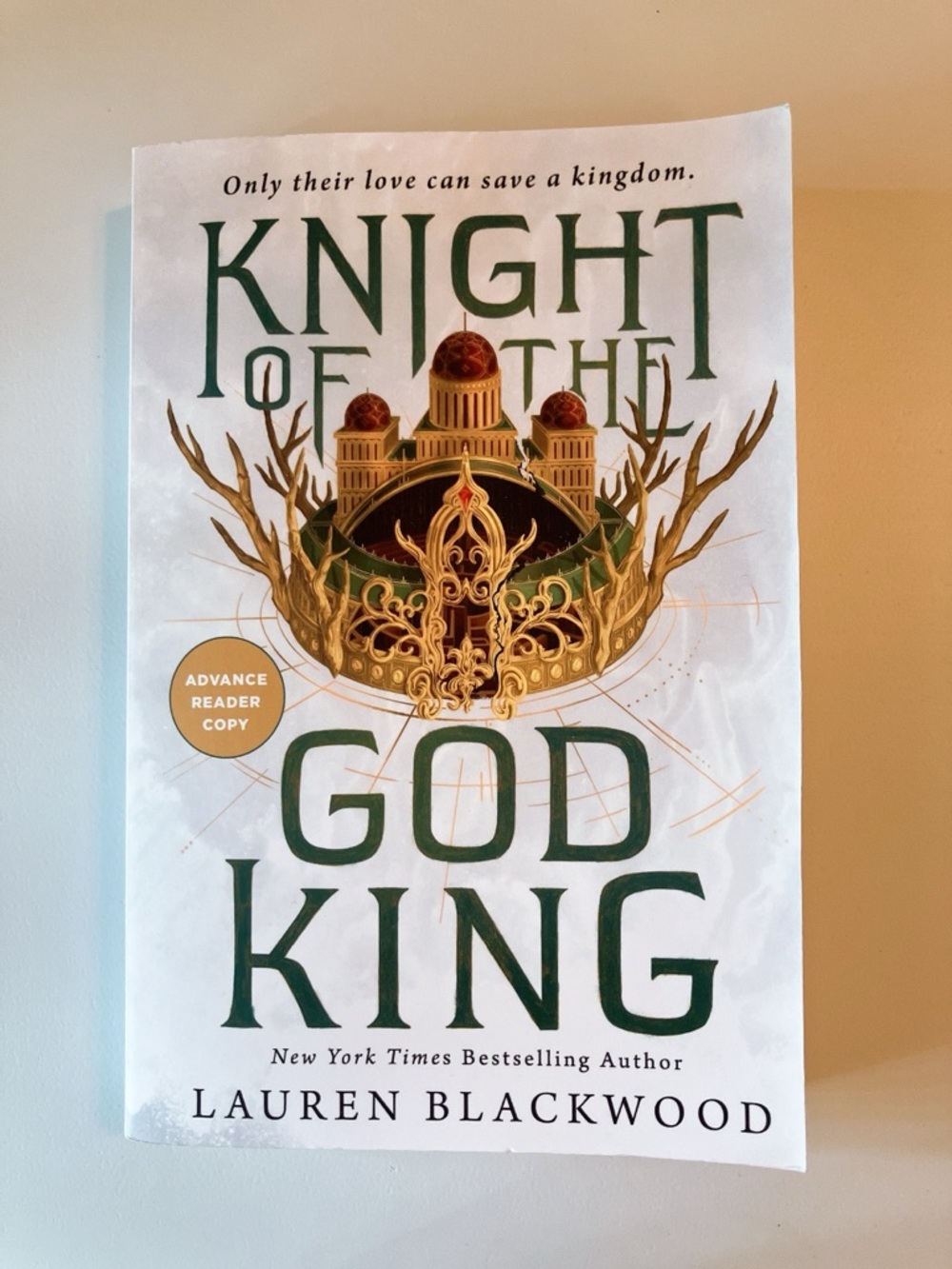 Knight of the God King Novel Lauren Blackwood ARC 2026 YA Fantasy Book